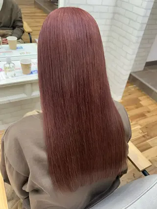 ロング 透明感カラー/牧内 楓/インナーカラーのヘアスタイル