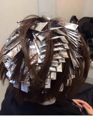 カラー 皆巳 達郎のヘアスタイル