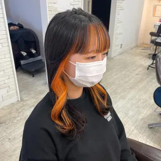 カラー やまもと ほなみのヘアスタイル