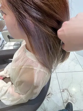 セミロング 🖤Ash川越店🖤 井上 諒哉のヘアスタイル