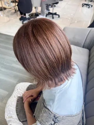 ショート カラー 志田 ほん/ メンズパーマのヘアスタイル