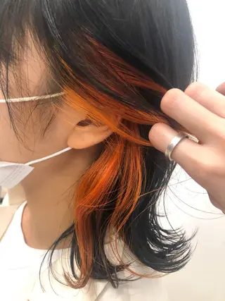 ミディアム コトネ🫧 韓国風レイヤーカットのヘアスタイル