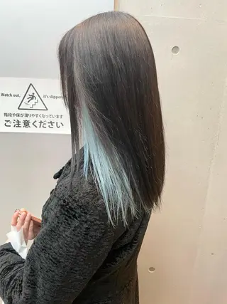 セミロング カラー 🎨絶対に褒められる "店長"鈴木貴彦🎨のヘアスタイル