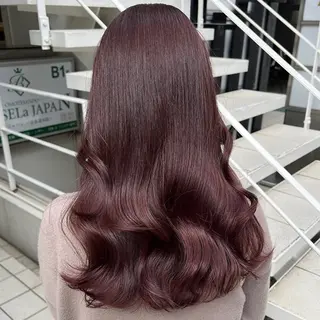 ロング カラー 💖ブリーチ/暖色 𝐘𝐮𝐢💖のヘアスタイル