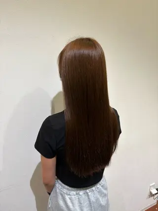 ロング 山口 來桃のヘアスタイル