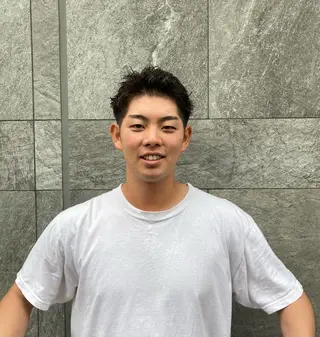 ショート メンズ スキンフェード/パー マ/須田陸斗のヘアスタイル