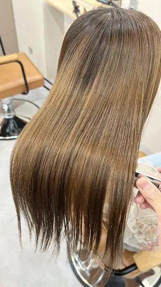 ロング SALOWIN神戸三宮店所属・西口 源一のヘアスタイル