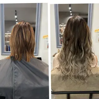 ロング シェリー淀屋橋肥後橋店所属・韓国風/ハイトーン sherryのヘアスタイル