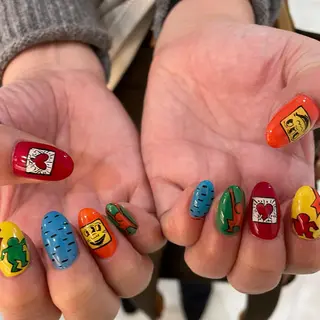 ネイル ゆびノさき茨木店 ニュアンス/アートのネイルデザイン