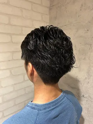 ショート パーマ パーソナルカラー 診断🍀マリンのヘアスタイル
