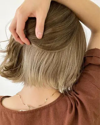 ミディアム カラー 💫お呼ばれヘア💫 men's✨ともえ✨のヘアスタイル