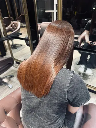 前田理貴 ヘアケアソムリエ取得のヘアスタイル