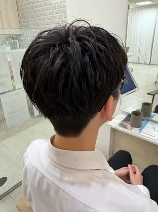 メンズ 栗田 優月のヘアスタイル