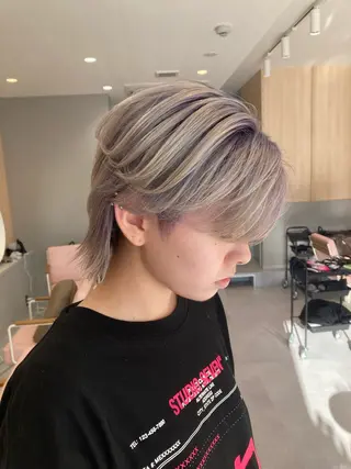 ショート カラー ✂️似合わせの魔術師 石田一樹✂️のヘアスタイル