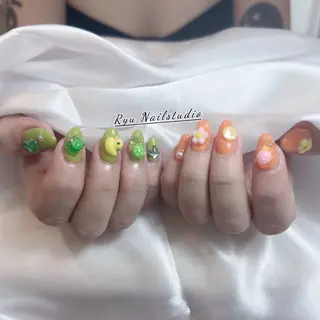 ネイル Ryunail所属・Ryu Nail NekoChanのネイルデザイン