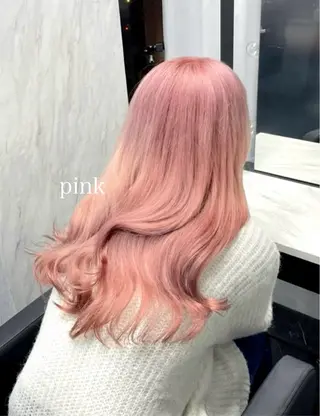 ミディアム カラー エクステ🩵ブリーチ 韓国ヘア🩵KAEのヘアスタイル