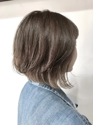 ショート カラー 女性専用サロン 【中崎町】ゆきみのヘアスタイル