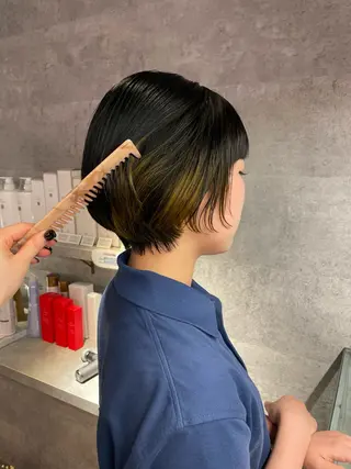 ショート 山田 遥のヘアスタイル