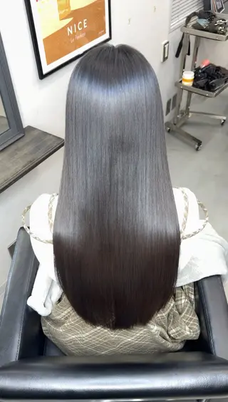 ロング カラー 縮毛矯正/韓国 /店長/KANATOのヘアスタイル