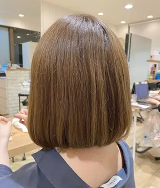 ミディアム 🫧顔周りカット 🫧樫村優香のヘアスタイル
