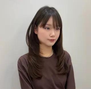 パーマ コテ巻き風パーマ 専門店　モモのヘアスタイル