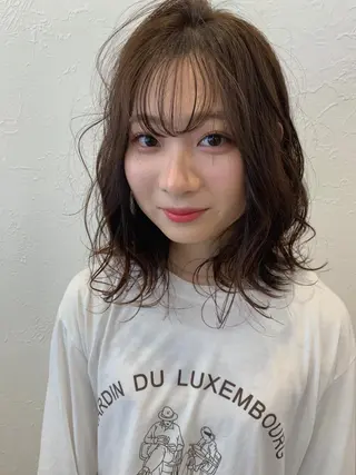 ミディアム カラー m ā l o.🌷 サカモトマイコのヘアスタイル