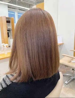 ミディアム カラー ヘアアレンジ bloom所属・bloom yumaのヘアスタイル