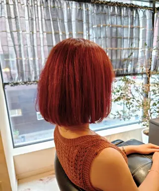 ショート カラー iss所属・メンズ/パーマ特化 /波巻き/林洋平のヘアスタイル