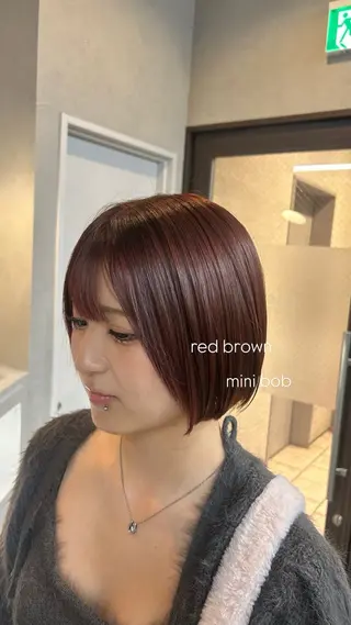 ショート shiori✳︎ GiseL小倉のヘアスタイル