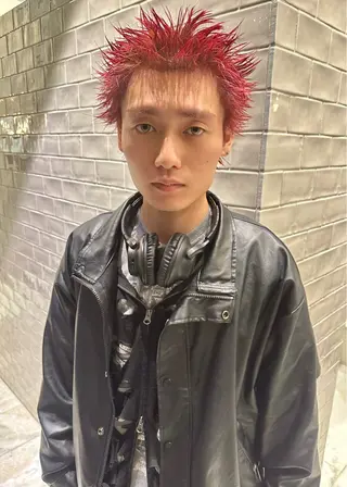 ショート カラー メンズ 渋谷メンズショート 特化🥋　渡邊健流のヘアスタイル