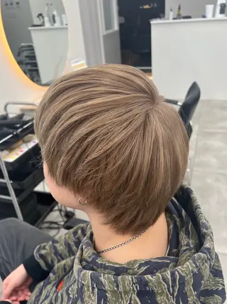 カラー メンズ 福田 文太のヘアスタイル