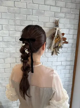 ヘアアレンジ LANDS.所属・野田 紅華のヘアスタイル