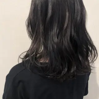 セミロング レイヤーカット/ 透明感カラーmikuのヘアスタイル