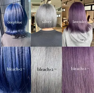 ロング カラー ムラ修正/ ハイトーン💖Riaのヘアスタイル