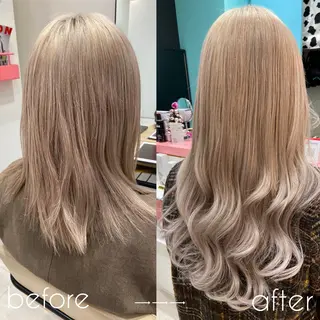 ロング 新宿/韓国ヘア 中明度カラー/かやのヘアスタイル