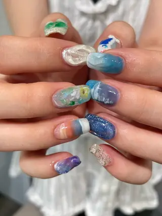 ネイル ナチュラル透明感🌱 小山美樹子のヘアスタイル