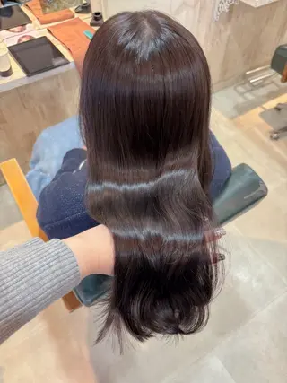 ロング カラー GARDEN所属・✨️暖色/艶髪カラー 🍒haru🍒✨️のヘアスタイル