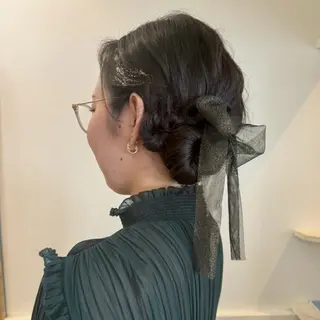 ヘアアレンジ Lilu しずくのヘアスタイル