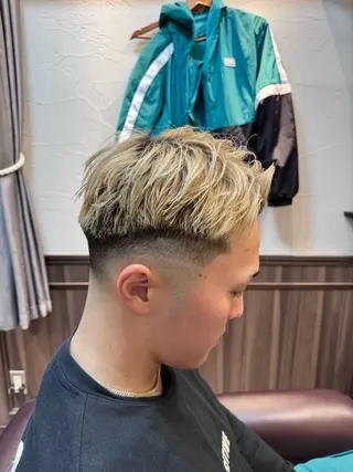 ショート ROYAL所属・田中 温斗のヘアスタイル