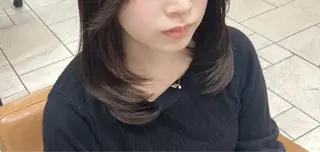 ロング macaron富田所属・マカロン富田/本店 大門のヘアスタイル