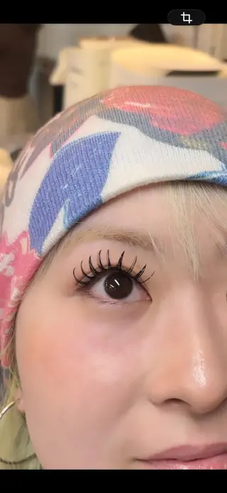 マツエク・マツパ 艶髪カラー💙ྀི/ アイ兼任👀/ミナルのヘアスタイル