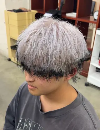 カラー メンズ fifth 原宿店所属・fifth原宿 今村圭一のヘアスタイル