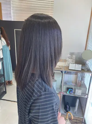 ミディアム 🫧ゆうき🪽 髪質改善/ハイライトのヘアスタイル