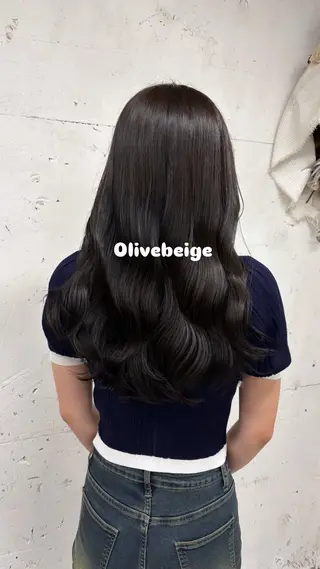 カラー 暖色カラ-ෆ˚顔周り 🎀ོ白岩亜実🎀ོのヘアスタイル