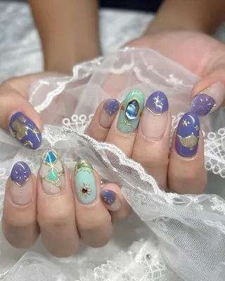 ネイル Bestnail所属・Best Nail Yu🎀🫧のネイルデザイン