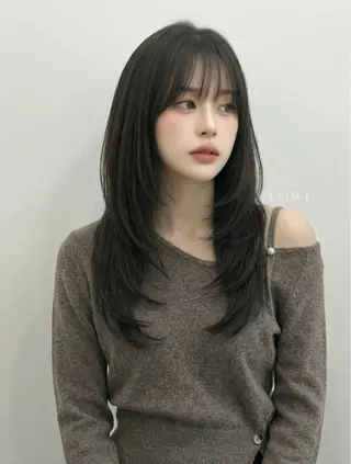 セミロング トップヘアー中庄店所属・トップヘアー中庄 えみぃのヘアスタイル