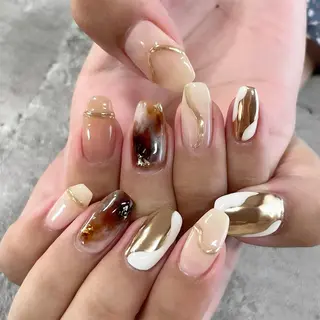 ネイル 東 千夏のネイルデザイン