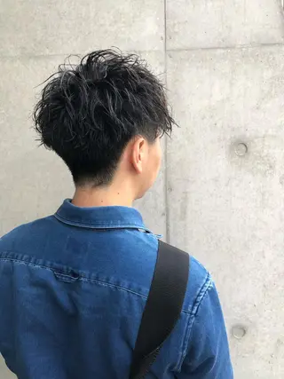 メンズ 森本裕/オーナー/ スパイラルパーマのヘアスタイル