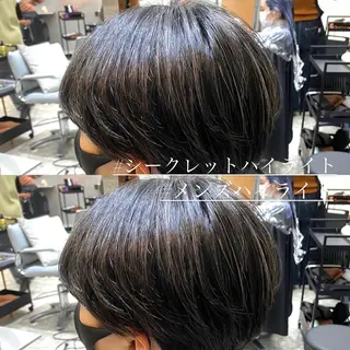 カラー メンズ 梅田中崎町メンズ 美容師ユースケのヘアスタイル