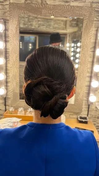 セミロング ヘアアレンジ hair make  Lucciのヘアスタイル